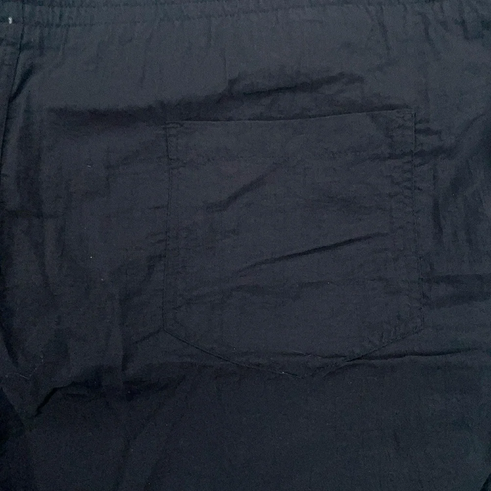 Pro Spirit‎ Mens XL Swim Trunks Black Purple Vintage Mesh Lined Nylon Shorts